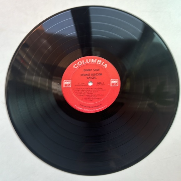 Johnny Cash - orange blossom special - vintage vinyl record - condition is G - Picture 4 of 6
